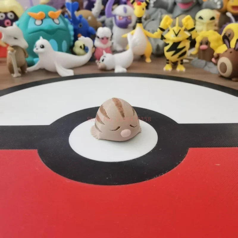 Figurine Pokémon de Mammochon, idéale pour compléter votre collection de Pokémon de type Glace et Sol.