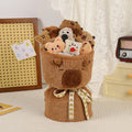 Bouquet de Peluches Capybara & Animaux – Emballage Cadeau Original Saint-Valentin