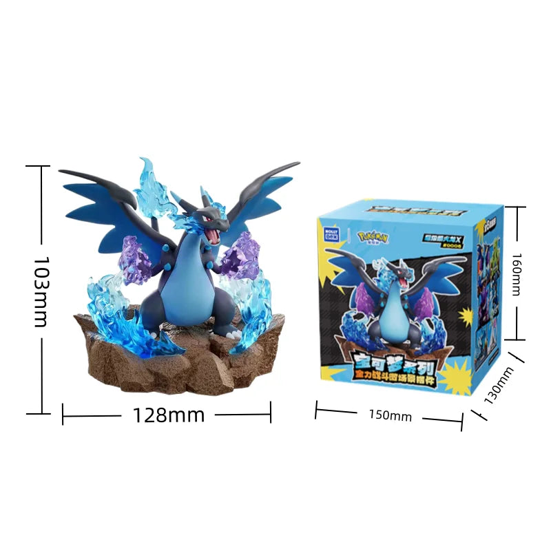 Statue Figurine Pokémon Collection 6 Combat - Effet Aura d'Énergie