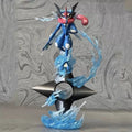 Statue Figurine Pokémon Sachanobi - Effet Shuriken d'Eau (19cm)