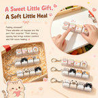 Porte-Clés Touche Clavier Fidget Chat – Jouet Anti-Stress Clic Klicker Kawaii