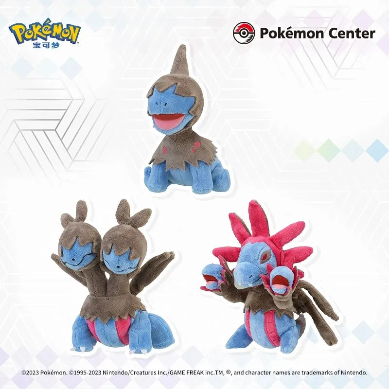 Peluche Pokémon Mini Collection - Doudou Personnage Anime Deino Zweilous Thundurus Tornadus Virizion Terrakion Cobalion