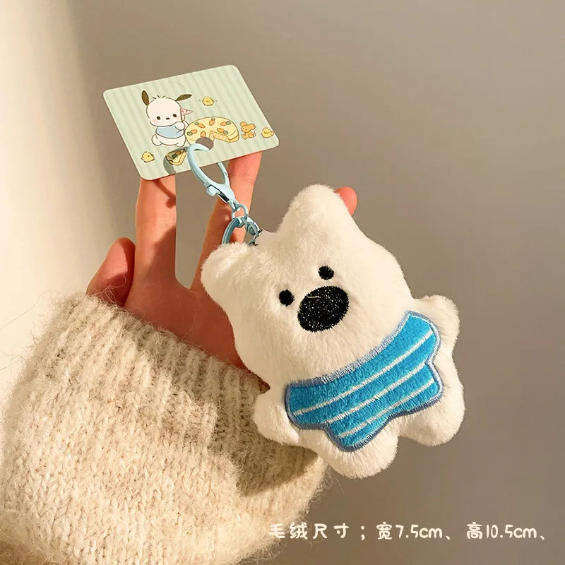 Mini Pendentif Peluche Kawaii – Bijou de Sac porte clé Ours, Fraise, Étoile & Lapin