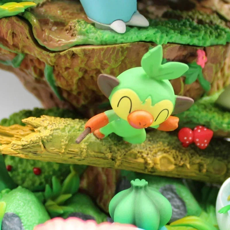 Statue Figurine Pokémon Florizarre & Starters Plante (33cm)