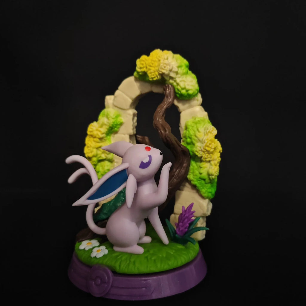 Set Figurines Pokémon Évolutions Évoli - Nymphali, Noctali, Aquali & Famille (9pcs)
