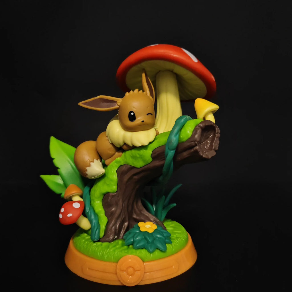 Set Figurines Pokémon Évolutions Évoli - Nymphali, Noctali, Aquali & Famille (9pcs)